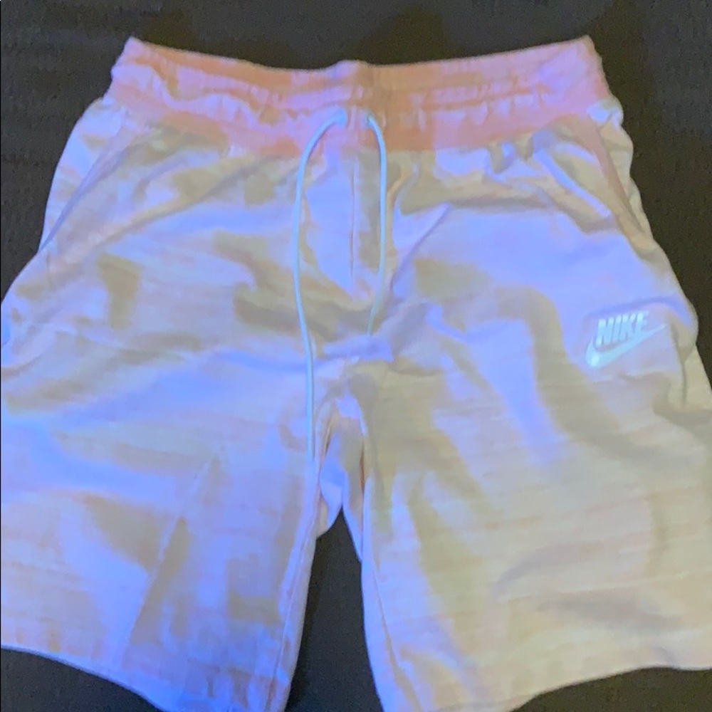 Pink Nike shorts